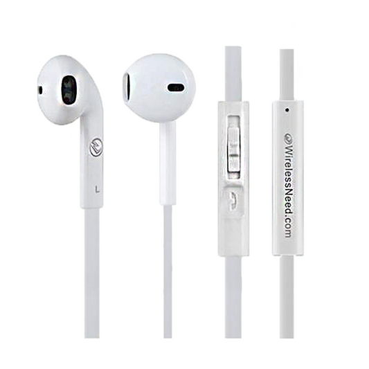 Wired Earphone 3.5mm Connector Stereo Headset in Retail Packaging