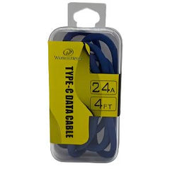 4ft USB to Type-C Cable for iPhone / Android in Retail Packaging