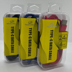 4ft USB to Type-C Cable for iPhone / Android in Retail Packaging