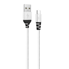 6.5ft USB to Type-C Cable for iPhone / Android in Crystal Box