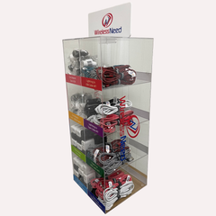 Acrylic Display 8-Tiers - Total 160 items