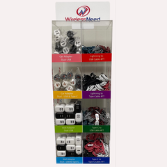 Acrylic Display 8-Tiers - Total 160 items