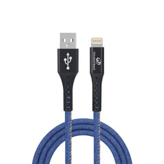 10ft Denim USB to Lightning Cable