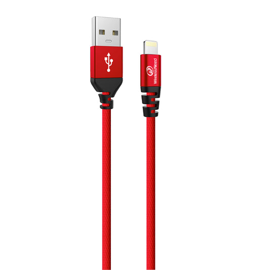 4ft USB to Lightning Cable 2.4A in crystal box