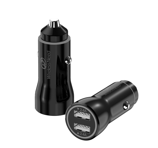 Car Adapter Dual USB USB 2.4A